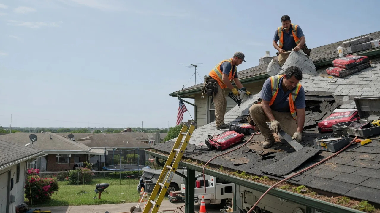 Roof Repair in New Burnside, IL near me